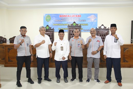 sosialisasi kerjasama deng PT Pos 1